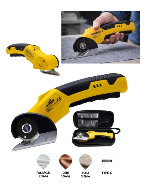 BRANZEG Şarjlı Kumaş Kesme Makinesi ürün görseli 1