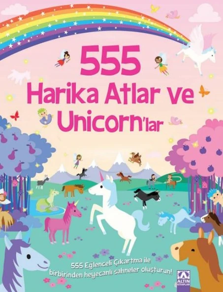 555 Eğlenceli Çıkartma - Harika Atlar ve Unicorn’lar ürün görseli 1