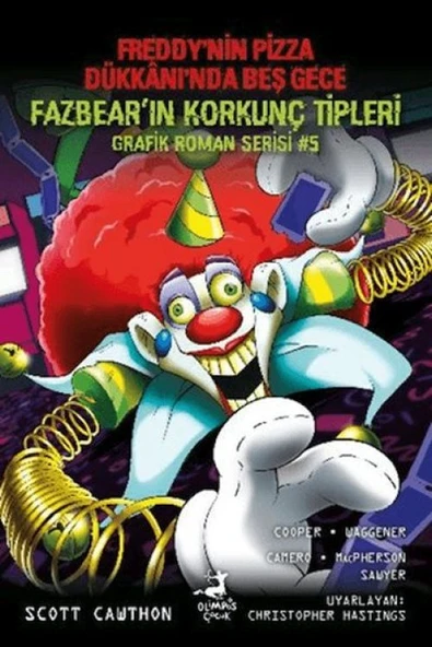 Freddy'nin Pizza Dükkanı'nda Beş Gece Fazbear'ın Korkunç Tipleri Grafik Roman Serisi 5 ürün görseli 1