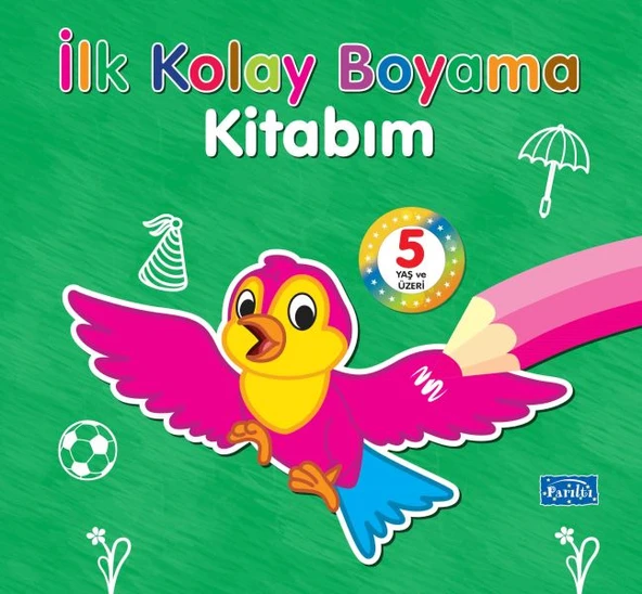 İlk Kolay Boyama Kitabım – 5 Yaş Üzeri ürün görseli 1
