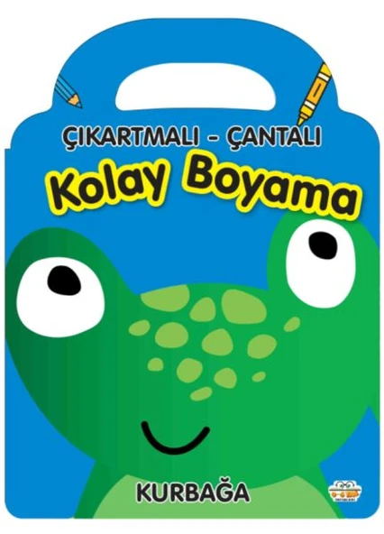 Kurbağa - Çıkartmalı-Çantalı Kolay Boyama ürün görseli 1