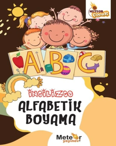 İngilizce Alfabetik Boyama Kitabı ürün görseli 1