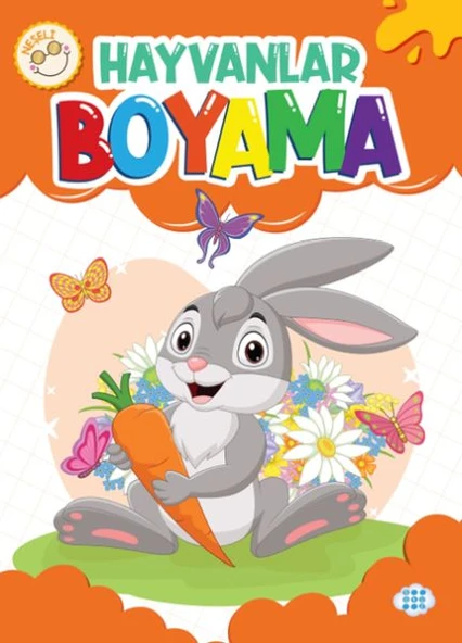 Neşeli Hayvanlar Boyama ürün görseli 1
