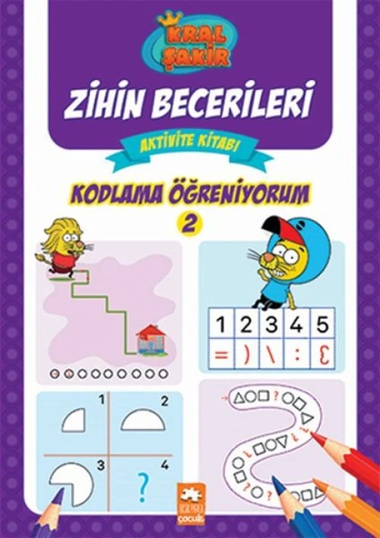 Kodlama Öğreniyorum 2 - Zihin Becerileri Aktivite Kitabı ürün görseli 1