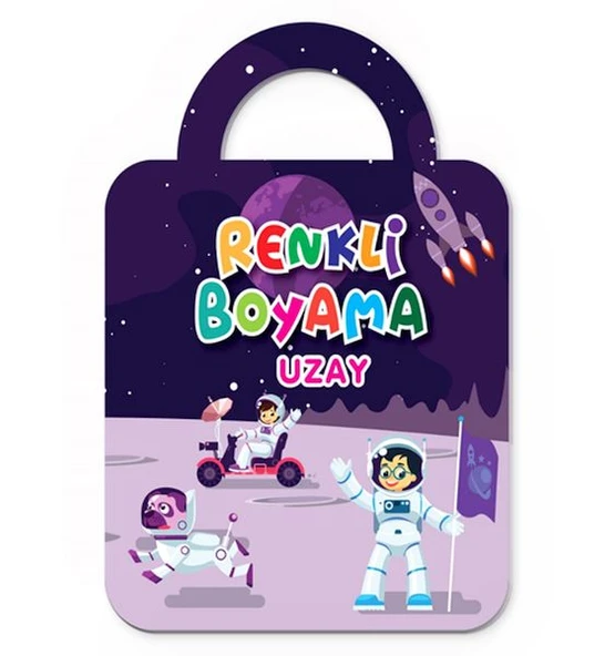 Renkli Boyama-Uzay ürün görseli 1