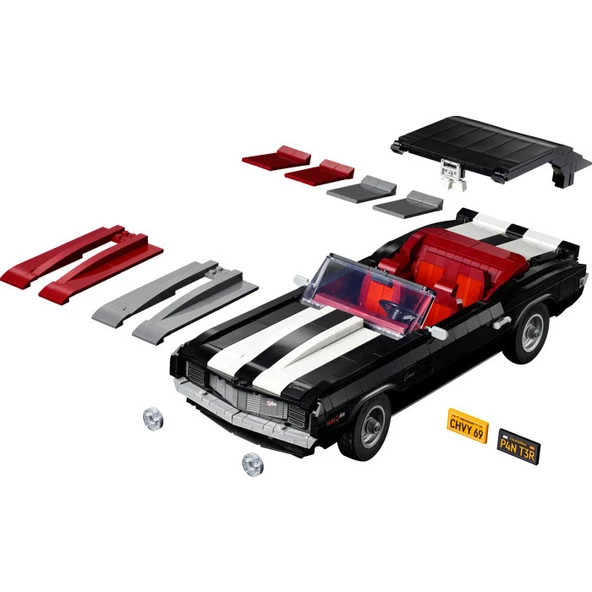 LEGO 10304 Chevrolet Camaro Z28 - Resim 5