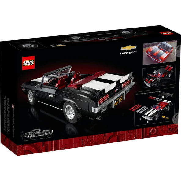 LEGO 10304 Chevrolet Camaro Z28 - Resim 4
