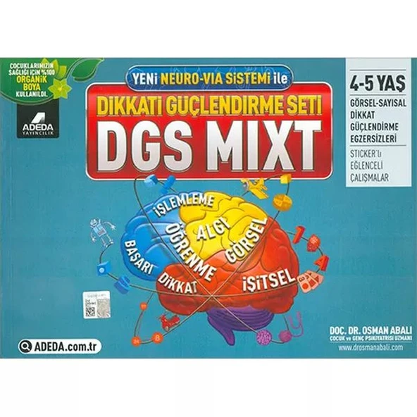 Dikkati Güçlendirme Seti Mixt 4-5 Yaş ürün görseli 1