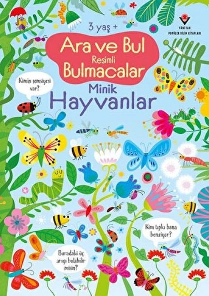 Ara ve Bul Resimli Bulmacalar Minik Hayvanlar ürün görseli 1