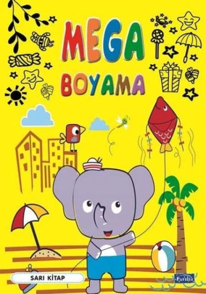 Mega Boyama Sarı ürün görseli 1