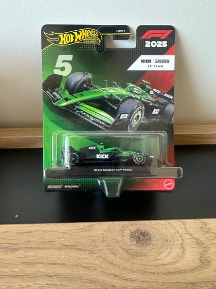 Hot Wheels Kick Sauber F1 Team(5 Numara) ürün görseli 1