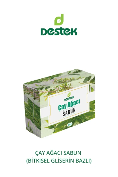Çay Ağacı Sabun, Gliserin Bazlı, Akne Karşıtı 150 gr ürün görseli 1