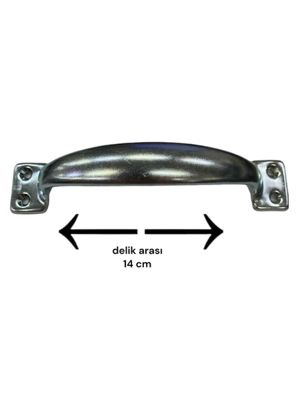 Boş Kulp No 165 14 cm Delik Arası ürün görseli 1