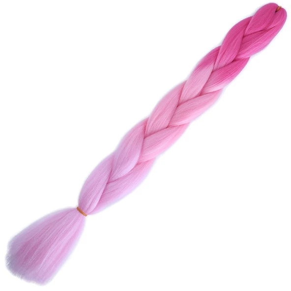 Afrika Örgülük Ombreli Sentetik 100 Gr. / Koyu Pembe / Açık Pembe / Pembe ürün görseli 1