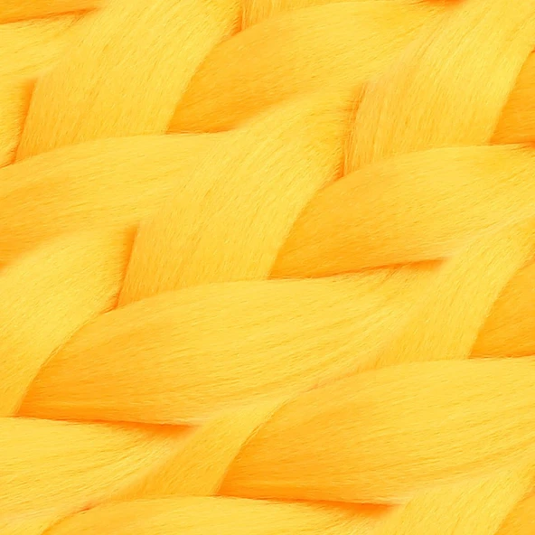 Sentetik Örgülük Esperer 100 Gr. / Koyu Sarı - Resim 3