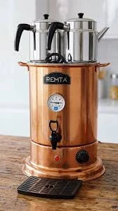 Remta 2 Demlikli Elite Çay Makinesi 20 Lt - EL11 - BAKIR  (DEMLİKLER DAHİLDİR.) ürün görseli 1
