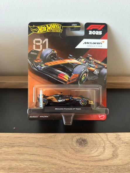 Hot Wheels McLaren Formula 1 Team(81 Numara) ürün görseli 1