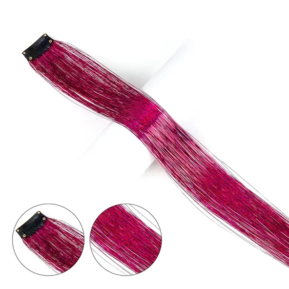 Klipsli Hair Tinsel Simi / HTK10 ürün görseli 1