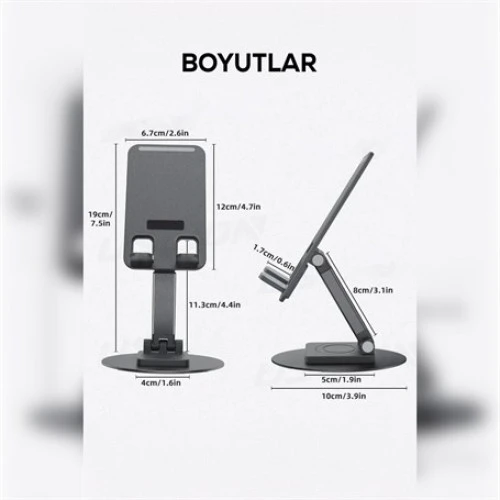 KABLO GEÇİRİLEBİLİR TELEFON TUTUCU - Resim 2