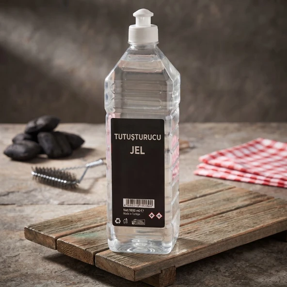 Çok Amaçlı Kokusuz Jel Yakıt - Dumansız Şömine ve Barbekü Yakacağı - 1 Litre ürün görseli 1
