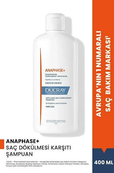 Ducray Anaphase+ Saç Dökülmesi Karşıtı Şampuan ürün görseli 1