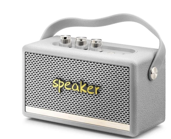 Hadron KILBURN3 Beyaz Bluetooth Nostalji Speaker168-103-72MM ürün görseli 1