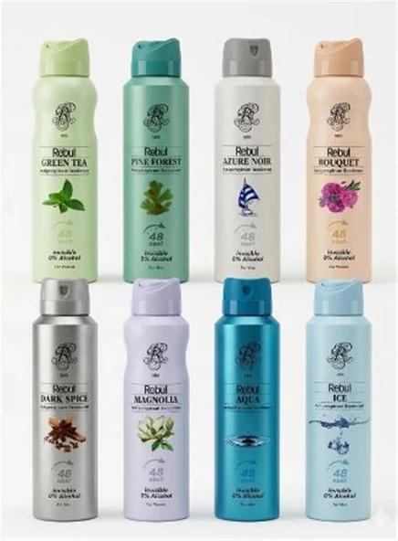 Rebul Dark Spice 150ml Bay Deodorant ürün görseli 1