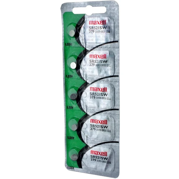 Maxell Sr-521Sw-379 10lu Paket Pil ürün görseli 1