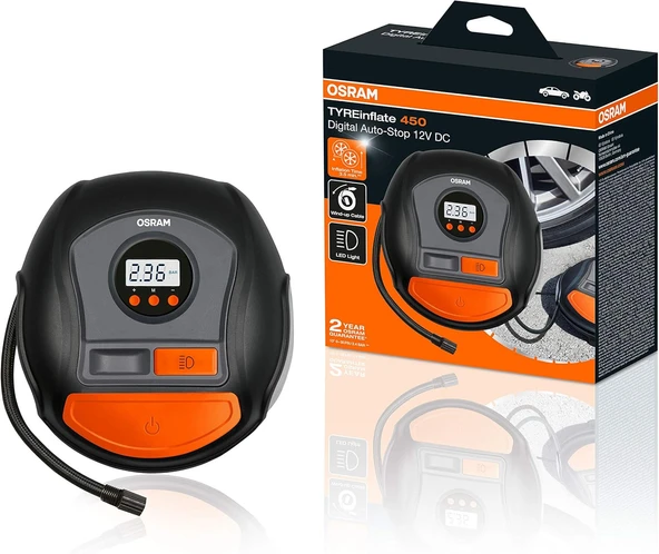Osram Lastik Şişirme Kompresörü Tyreinflate 450 ürün görseli 1