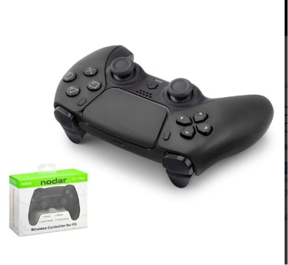NODAR ND500B PS4 Uyumlu Kablosuz GamePad Oyun Kolu Siyah ürün görseli 1