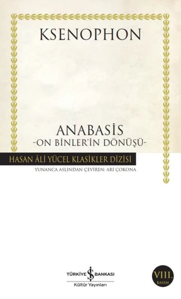 Anabasis - On Binler'in Dönüşü - Hasan Ali Yücel Klasikleri ürün görseli 1
