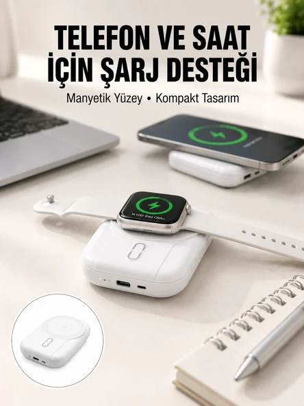 Yüksek Kapasiteli 22.5W Hızlı Şarj Taşınabilir Powerbank Yeni Nesil ürün görseli 1