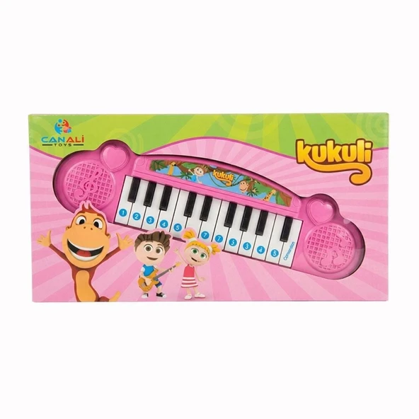 CNL-6180 KUKULİ PİYANO PEMBE -CNA - Resim 2