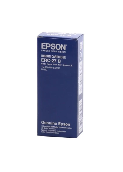 EPSON ERC-27B ŞERİT TM-290-290ıı-295 (S015366) ürün görseli 1