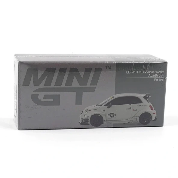 1/64 LB-Works x Abas Works Abarth 595 - Resim 2