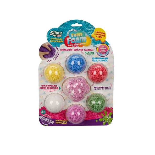 Ever Foam 7 Renkli Slime - Resim 2