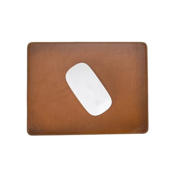 Desteksiz Deri Mouse Pad RST2EF Taba - Resim 5