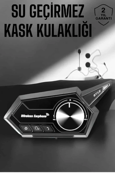 Motorcu Kulaklığı Kask Kulaklığı ANC Özelliği Sesli Görüşme Özelliği ürün görseli 1