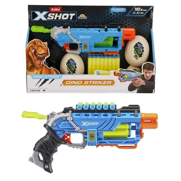X-SHOT SÜNGER ATAN  DİNO ATTACK STRİKER ürün görseli 1