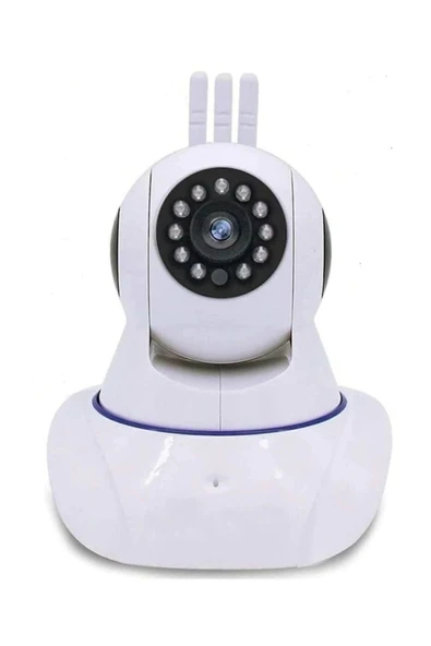 Gece Görüşlü Hd 360 Derece Wifi Ip Kamera Bebek Kamerası ürün görseli 1