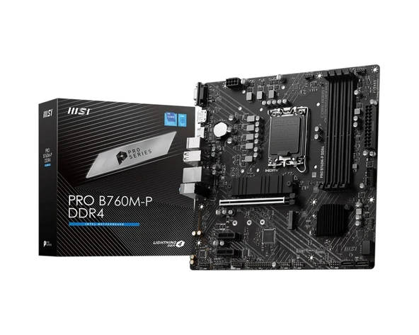 MSI MB PRO B760M-P DDR4 ürün görseli 1