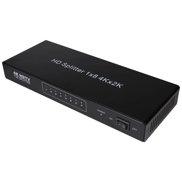 Vcom DD448 1-8 Port 1.4V 4k@30hz Metal Hdmi Splitter ürün görseli 1