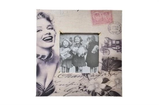 Decotown Marilyn Monroe Tasarım Ahşap Resim Fotoğraf Çerçevesi ürün görseli 1