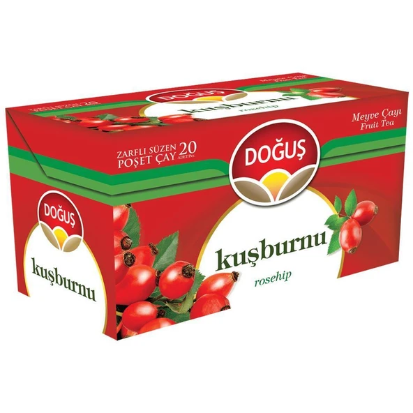 Doğuş Kuşburnu Meyve Çayı Süzen Poşet Çay 20x2.5 gr ürün görseli 1