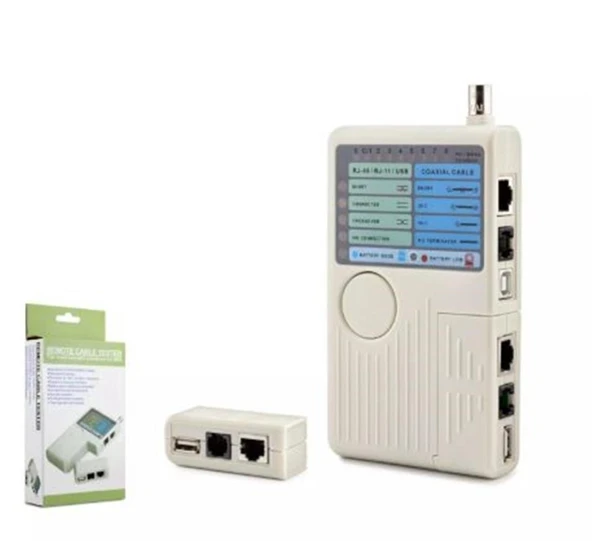 Hadron Hdx6505 Kablo Test Cihazı Rj11 + Rj45 + Bnc + Usb ürün görseli 1