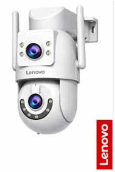 Lenovo X6T 3MP+3MP 2 Kamera 1 PT Kamera 1 Sabit Smart Wifi Kamera ürün görseli 1