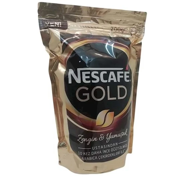 Nestle Nescafe Gold Doy Pack Sgnt 200gr 12584205 ürün görseli 1