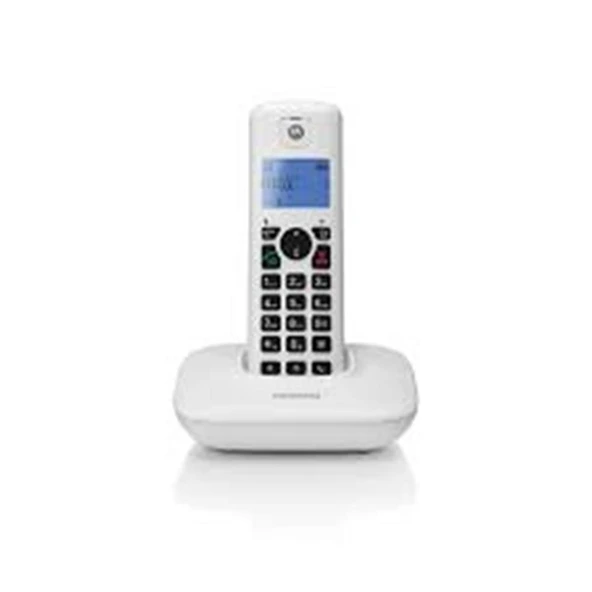 Motorola T401+ Beyaz Handsfree Telsiz Dect Telefon ürün görseli 1