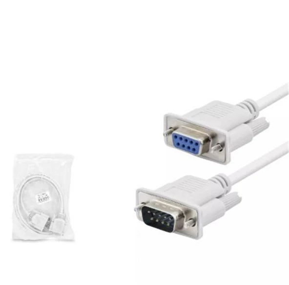 Hadron Hdx7801 Rs232 Seri Port M-F Kablo 1.5M Beyaz ürün görseli 1