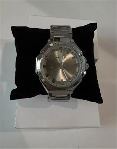 Swiss Plus Man Watch Basic Seri Model-9 ST3506AGS Max Plus Silver-Silver ürün görseli 1